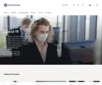Grant-Thornton.ch(Grant Thornton Switzerland) Screenshot