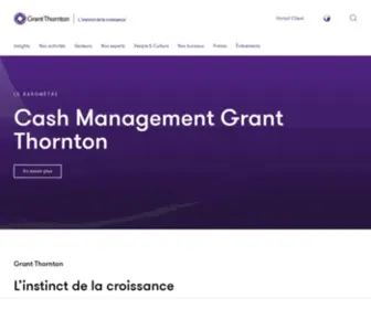 Grant-Thornton.fr(Grant Thornton France) Screenshot