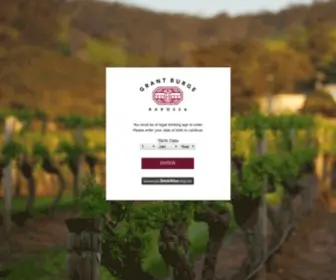 Grantburgewines.com.au(Grantburgewines) Screenshot