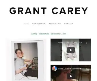 Grantcarey.xyz(Grant Carey) Screenshot