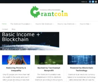 Grantcoin.org(Grantcoin) Screenshot