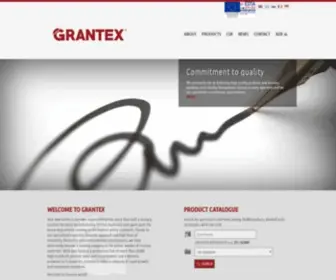 Grantex.gr(Hellenic brakes industry) Screenshot