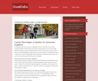 Grantgalea.com(Free Essay) Screenshot