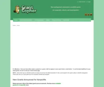 Grantgopher.com(Grantgopher) Screenshot