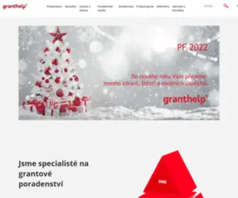 Granthelp.eu(Hlavní strana) Screenshot
