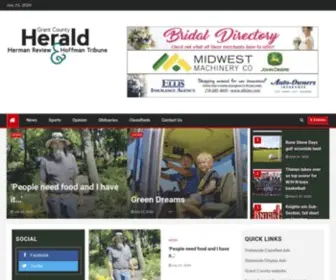 Grantherald.com(Community news from the prairie to the lakes) Screenshot