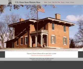 Granthome.com(Grant's Home in Galena) Screenshot