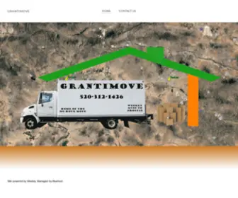 Grantimove.com(Moving company) Screenshot