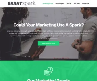 Grantspark.org(Grant Spark) Screenshot