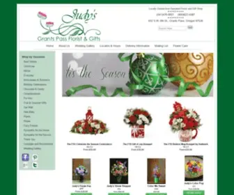 Grantspassfloristandgifts.com(Judys Grants Pass Florist for Flower Delivery Grants Pass Oregon) Screenshot