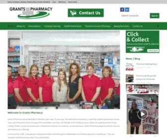 Grantspharmacy.ie(Pharmacy Wexford) Screenshot