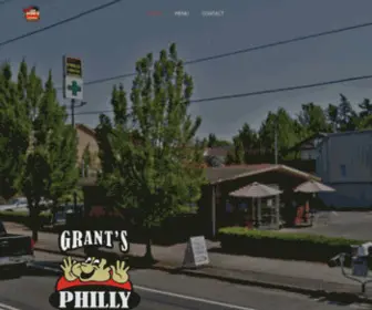 Grantsphillycheesesteaks.com(Authentic Philadelphia) Screenshot