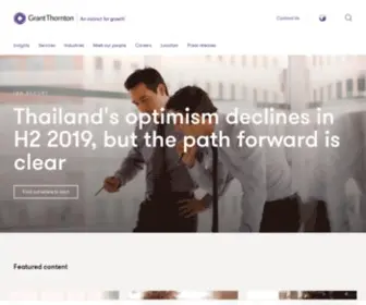 Grantthornton.co.th(Grant Thornton Thailand) Screenshot