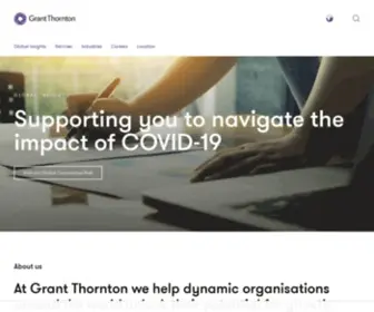 Grantthornton.co.zw(Grant Thornton) Screenshot