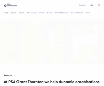 Grantthorntonsolutions.ph(Grant Thornton) Screenshot