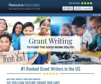 Grantwriters.net(Support and grow your organization with professional grant services Your organization) Screenshot