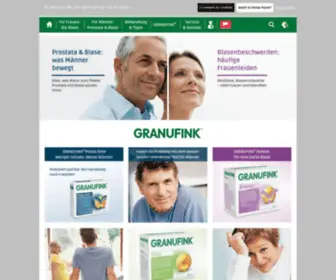 Granufink.ch(GRANUFINK®) Screenshot