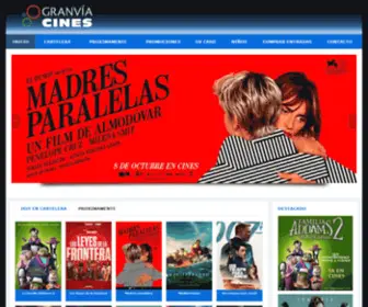 Granviacines.com(Cines gran vía (vigo)) Screenshot