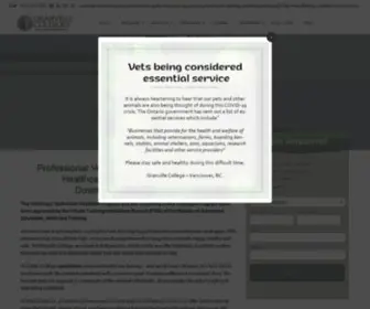 Granvillecollege.ca(Granville College) Screenshot