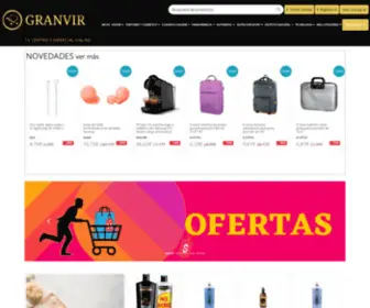 Granvir.com(Tu centro comercial online) Screenshot