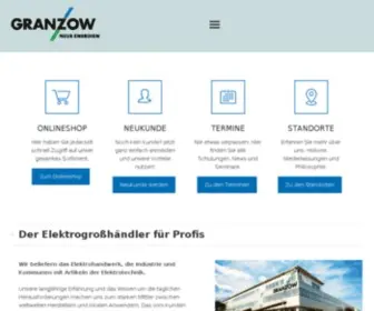Granzow.de(Nachhaltige & professionelle Lösungen für die Industrie) Screenshot