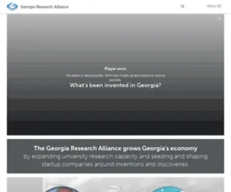 Gra.org(Georgia Research Alliance) Screenshot