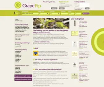 Grapepip.com(Wine auction) Screenshot