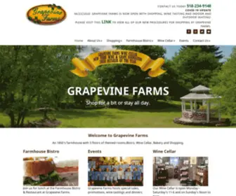 Grapevinefarms.com(Come visit the historic Maus House) Screenshot