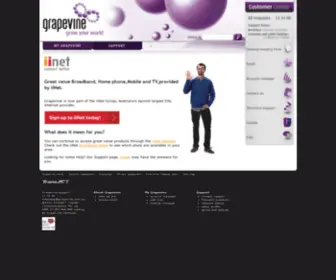 Grapevine.net.au(Grapevine) Screenshot