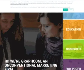 Graphcom.com(Marketing and Advertising Agency) Screenshot