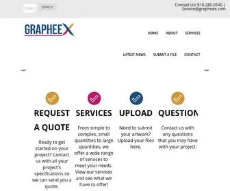 Grapheex.com(Large Format Printing and Packaging) Screenshot