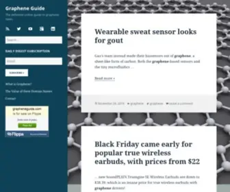 Grapheneguide.com(Primordial Soup) Screenshot