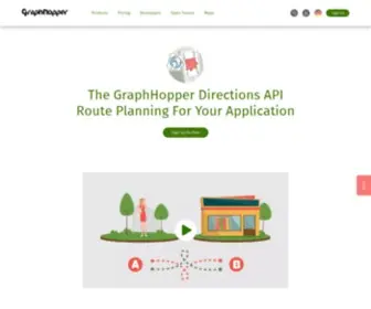 Graphhopper.com(GraphHopper Directions API with Route Optimization) Screenshot