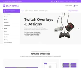 Graphicarea.net(Twitch Designs with 300) Screenshot