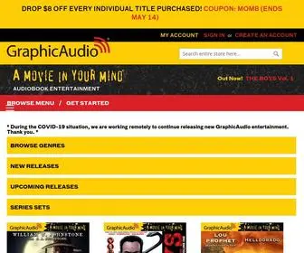 Graphicaudiointernational.net(GraphicAudio International) Screenshot