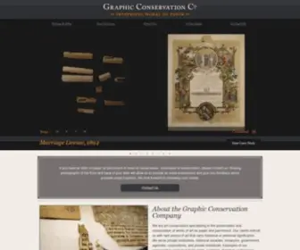 Graphicconservation.com(Graphic Conservation Company) Screenshot