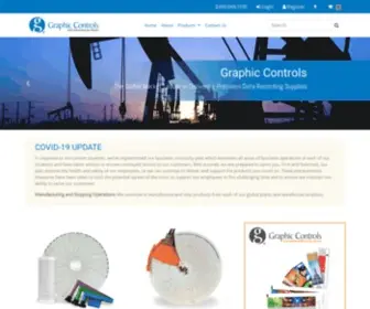Graphiccontrols.com(Graphic Controls Industrial Products) Screenshot