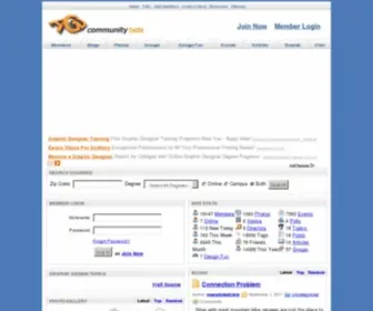 GraphiCDesigncommunity.com(Test Page for the Apache HTTP Server on Red Hat Enterprise Linux) Screenshot