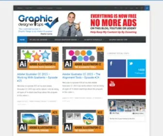 GraphiCDesignertips.com(Graphic Designer Tips) Screenshot