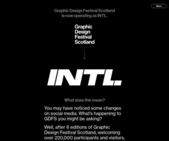 GraphiCDesignfestivalscotland.com(Graphic Design Festival Scotland) Screenshot