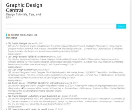 GraphiCDesignjobsandleads.com(Graphic Design Jobs) Screenshot