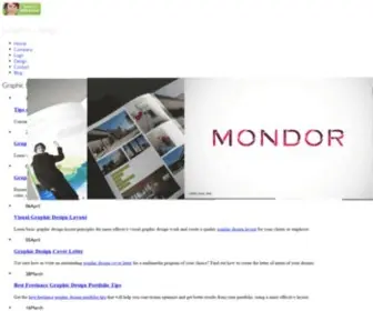 GraphiCDesignmontreal.ca(Graphic Design Montreal) Screenshot