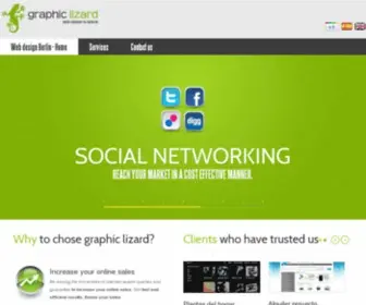 Graphiclizard.com(Graphiclizard) Screenshot