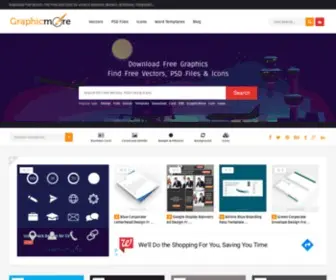 Graphicmore.com(Download Free PSD and Vector Files) Screenshot