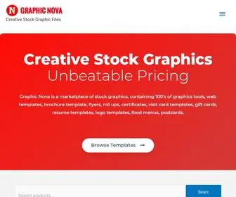 Graphicnova.com(Graphic Nova) Screenshot