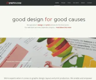 Graphics.coop(Good design for good causes) Screenshot