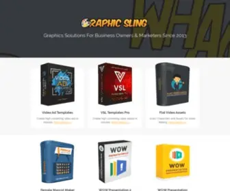 Graphicsling.com(Graphic Sling presents) Screenshot