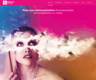 Graphicstyle.fr(Agence de Communication Grenoble et Lyon) Screenshot