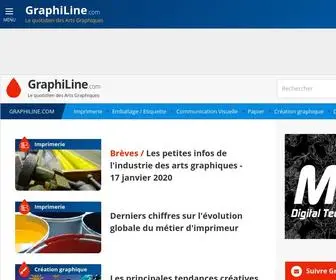 Graphiline.com(Actualité) Screenshot