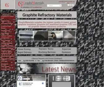 Graphimaterials.com(Products Overview) Screenshot